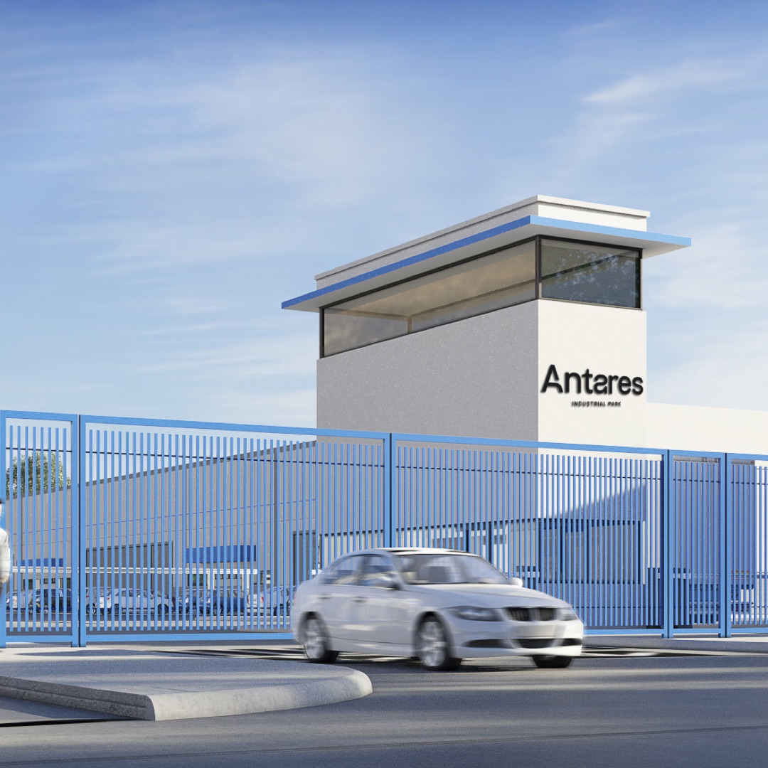 Antares Techno Park, vista de portada